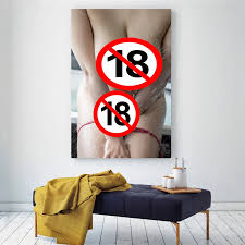 Sexy girl outdoor nudes model erotic adult porn modern wall art posters and prints canvas painting jpg x Sexy painting