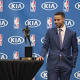 Warriors' Steph Curry in awe of latest MVP accomplishment 