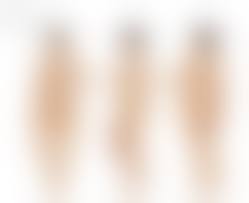 ichan nude $|ichan, ichan-desu, hands together, highres, official art, third-party edit,  3boys, arms at sides, ass, barefoot, black hair, blonde hair, blue eyes,  bowl cut, closed mouth, colored skin, crotch, demon, demon tail, dimples