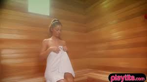 Blonde relaxes with anal sex in the sauna with the military porn online jpg x Blonde in sauna