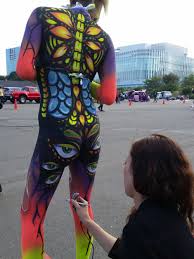 ヌードペインティング　女性|ボディーペインティング モデル 体 - Pixabayの無料写真