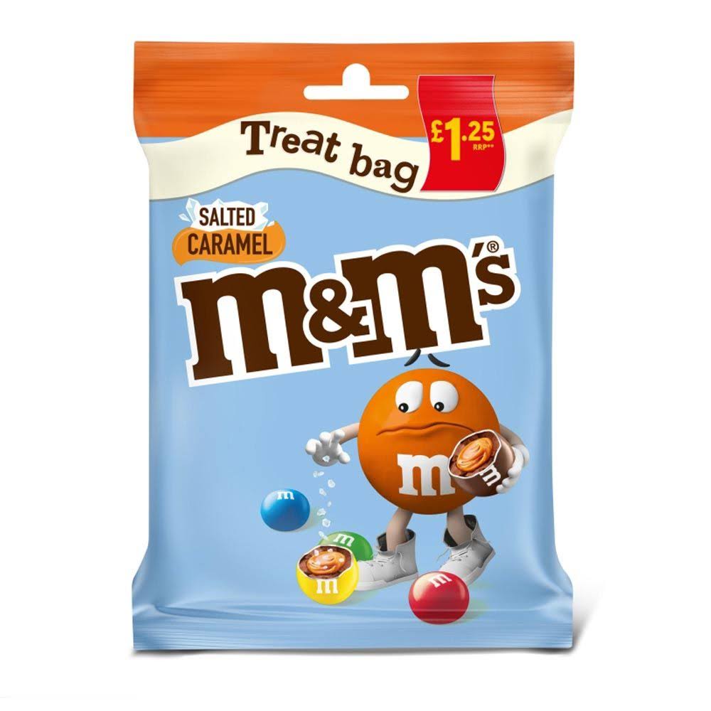 M&M's Salted Caramel Chocolate Pouch Bag 102g