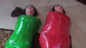 Claire irons mummification bondage a nice package jpg x Mummification bondage