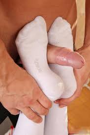 Hot teen short socks footjob pov socksjob foot fetish from prettyevil jpg x Teen footjob socks