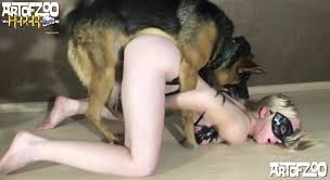 Black dog fucks hot blonde over and over luxuretv png x Blonde fucks dog