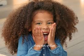 Little girl|Portrait of smiling little girl in nature stock photo