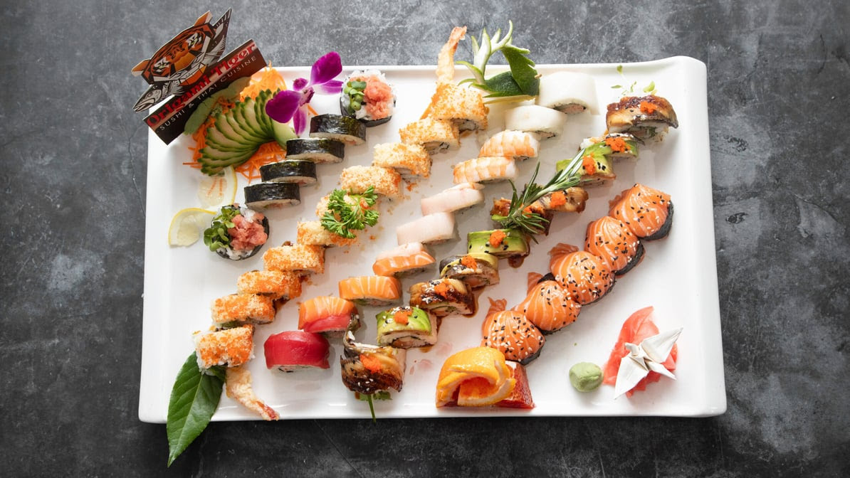 Origami Tiger Sushi Thai Cuisine by null