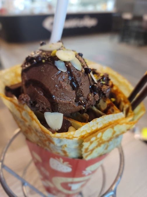 T-Swirl Crepe by null