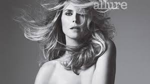 Heidi klum goes topless in a black jpg x Heidi klum