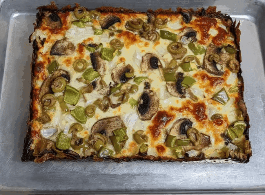 Wrecktangle Pizza by null