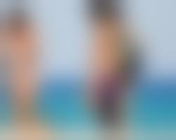 nudist teen pussy|Shaved Pussy Milfs Tanning Naked at the Nudist Beach HD Video @  BabesTube.com