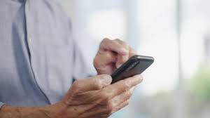 Sad depression and senior man with smartphone window looking outside and lonely or alone jpg x Mature mobile phone videos