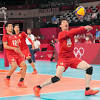 バレー男子、29年ぶり決勝トーナメント進出 リオ5位イランに勝利