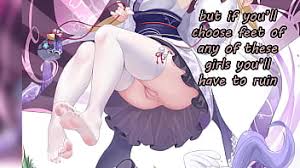 Porn foot fetish femdom fantasy teaser anime hentai png x Anime femdom