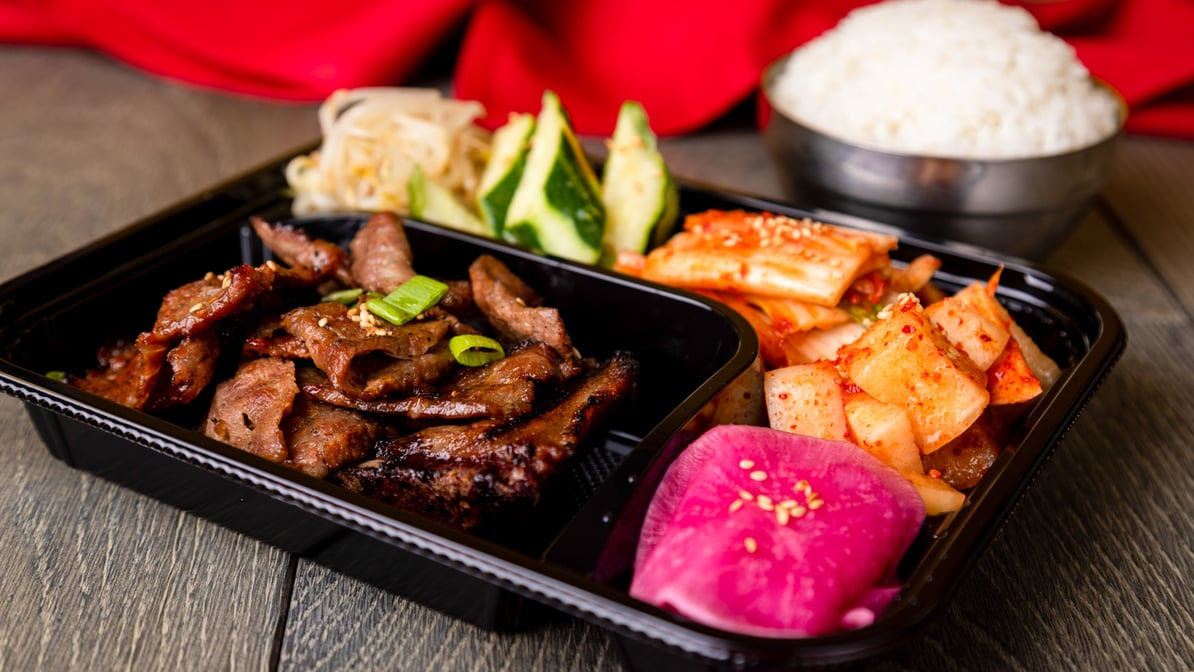 Wooden Charcoal Korean Village Barbecue House by null