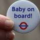 Baby on Board badge not just for cars in New York 