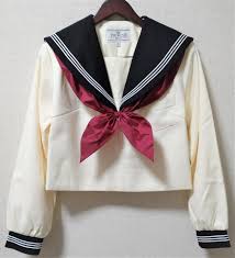 cream 制服　特大|特大サイズ クリーム色冬服セーラー服 オフホワイト 制服 大きいサイズ｜Yahoo!フリマ（旧PayPayフリマ）