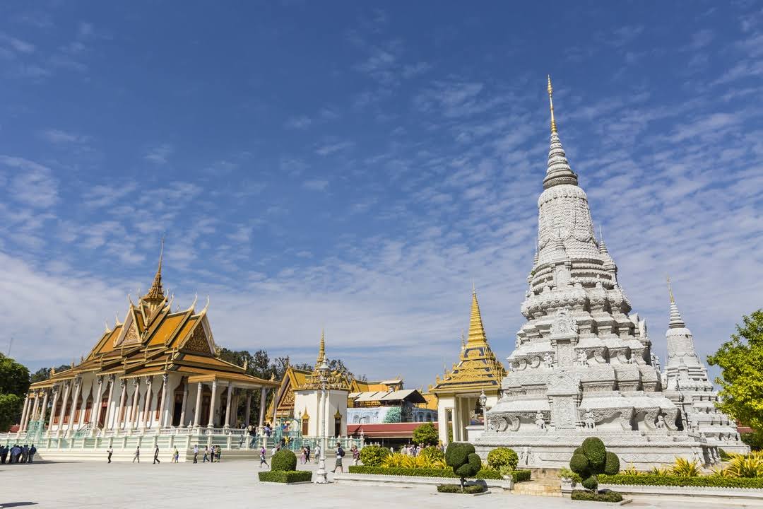 Silver Pagoda by null