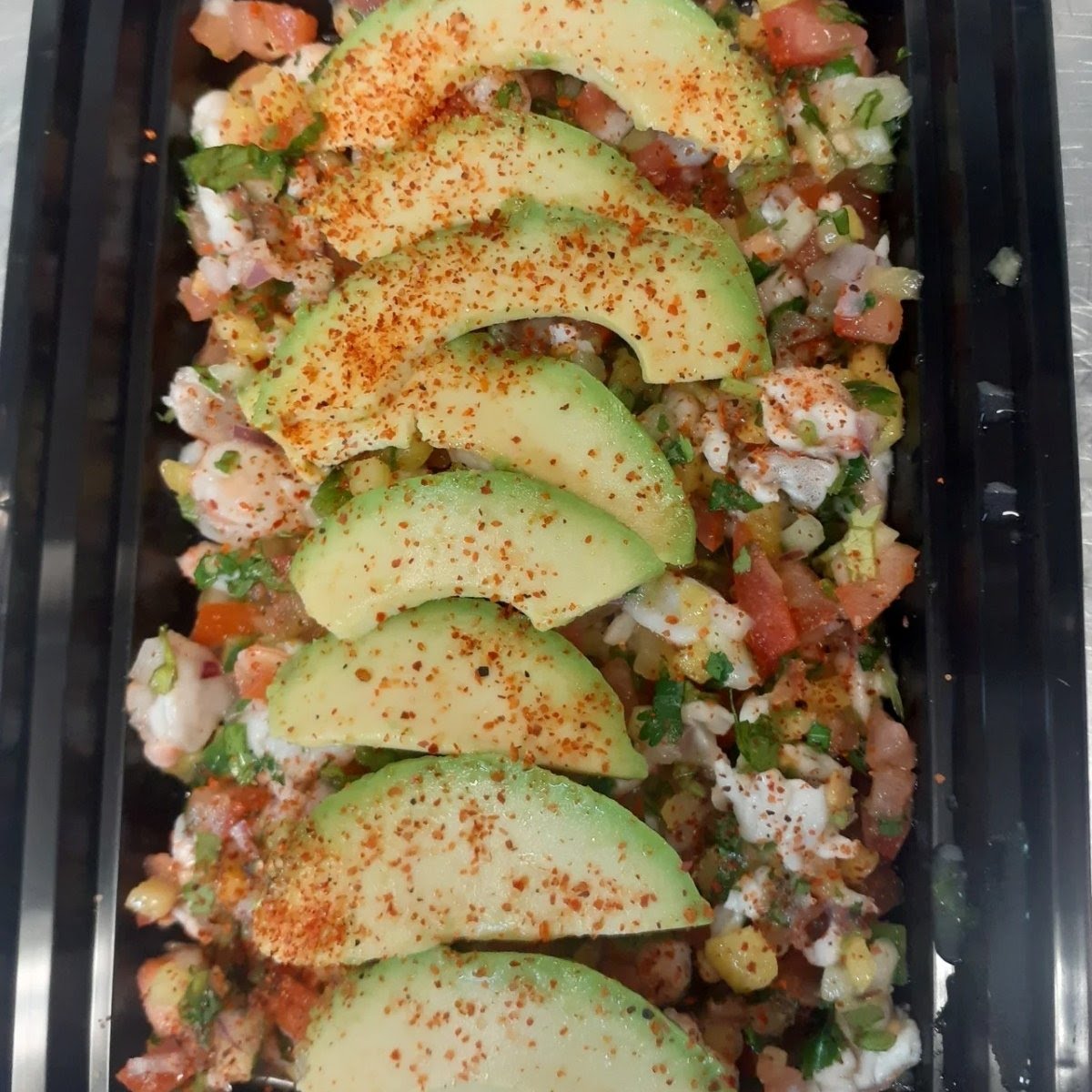 Shark Bite Ceviches by null