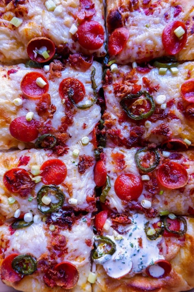 8Mileπ Detroit Style Pizza by null