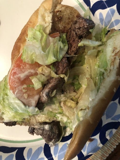 Canada Steak Burger by null
