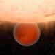Tightly packed four-planet system formed by planet migration 