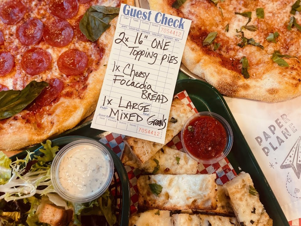 Paper Plane Pizza by null