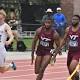 Samuel Denmark took a break from football to help Virginia Tech's relay team chase the school record - Richmond.com