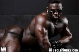 Giant black bodybuilder get his huge package touched jpg x Black bodybuilder