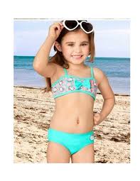 little girl bikini|OF ONE SEA