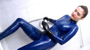 Latex blonde catsuit jpg x Latex catsuit