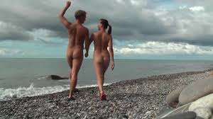 Young nudists having sex on the rocks voyeur nudism porn at thisvid tube jpg x Young nudist sex