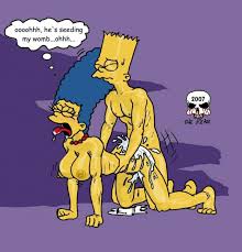 Look bart simpson fucked marge simpson until he cums with big load and he is ready for another one simpsons porn jpg x Bart fucks marge