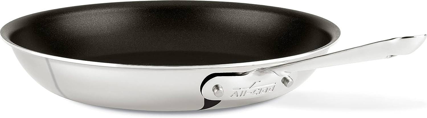 All-Clad SD55108 D5 Polished Stainless Steel 8-Inch Fry Pan