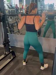 Thick african girl doing big booty workout in leggings video jpg x Gym booty