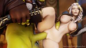 Wow alex fucked orc in blizzard porn animation jpg x Orc fucked