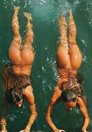 Girls swimming underwater and enjoying eachother jpg x Girls swimming