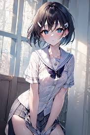 yande.re school girl skirt low angle |school girl | yande.re