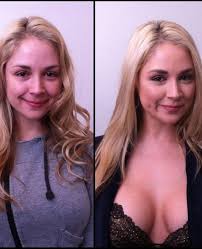 After makeup photos prove porn stars jpg x Before after