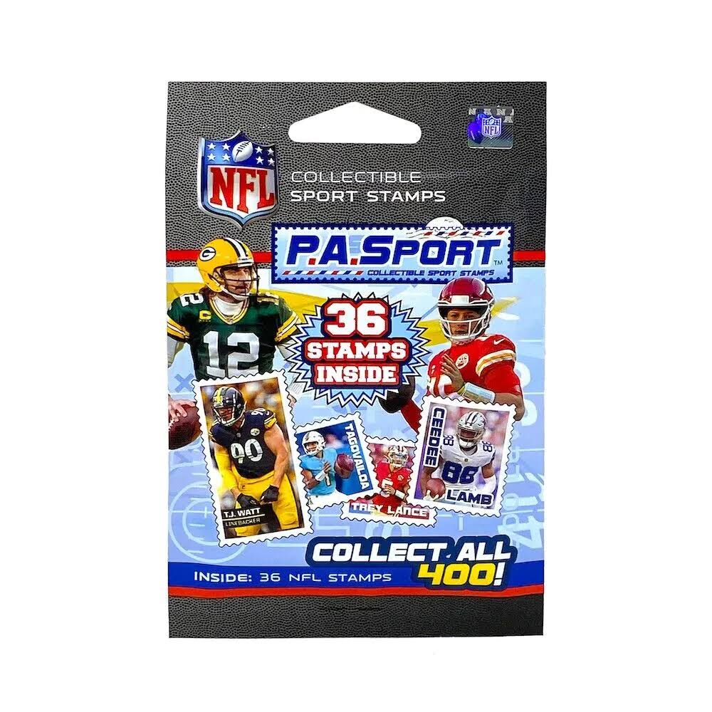 4 Blind Packs, TeenyMates NFL Legends