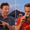 Rayan Reynolds y Hugh Jackman probaron fernet en una entrevista ...