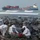 Taiwan: Ship Broken Up, Spilling Oil 