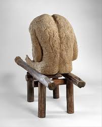 Androgyne sculpture by Magdalena Abakanowicz