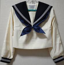 cream 制服　特大|特大サイズ クリーム色冬服セーラー服 オフホワイト 制服 大きいサイズ｜Yahoo!フリマ（旧PayPayフリマ）