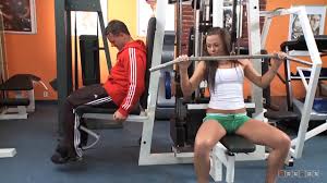 Stuck blonde has never enjoyed sex in the and today she has jpg x Sex in the gym