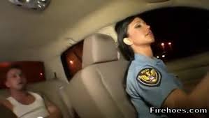 Naked female officer gets bent over her cruiser and fucked senseless with a nightstick jpg x Officer fucks suspect