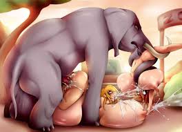 Blonde tramp with wild cravings explores zoophilia as she lets an elephant explore her snatch jpg x Elephant cock
