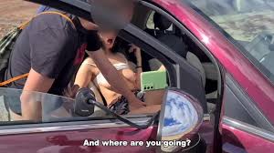 Girls give blowjobs to strangers through car windows in public jpg x Stranger blowjob car