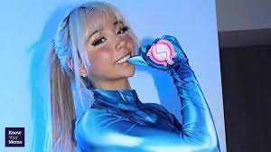 The artist is banned for violating gif x Belle delphine