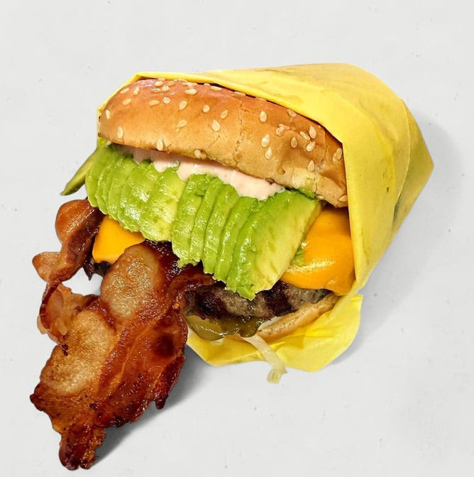 Golden Burger by null